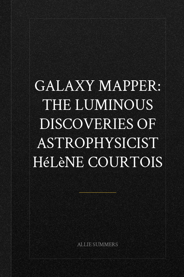 Galaxy Mapper: The Luminous Discoveries of Astrophysicist Hélène Courtois