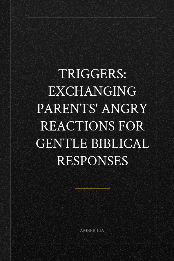 Triggers: Exchanging Parents' Angry Reactions for Gentle Biblical Responses