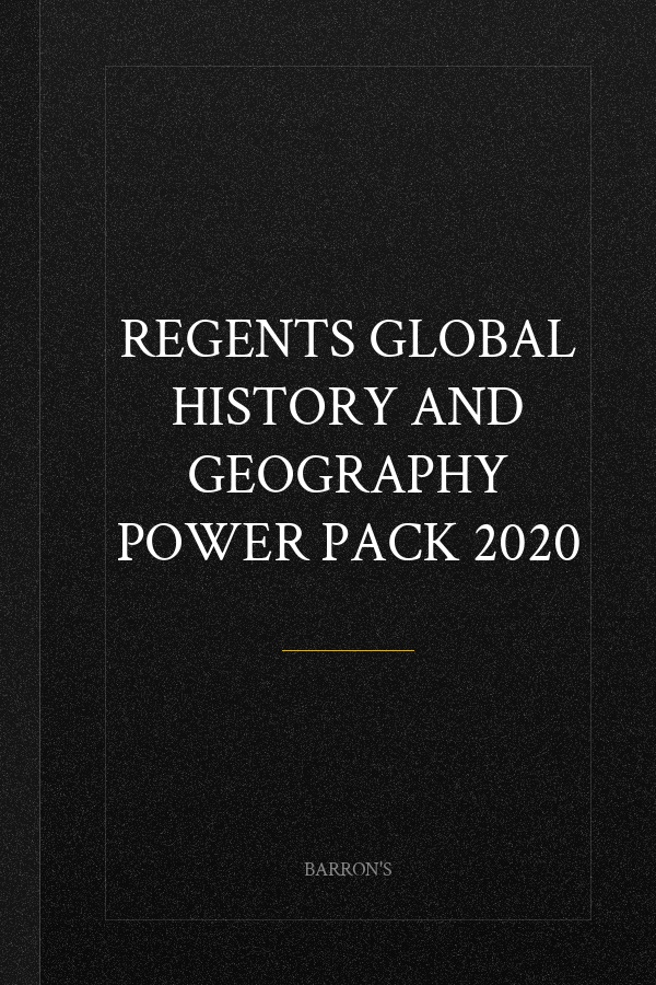 Regents Global History and Geography Power Pack 2020