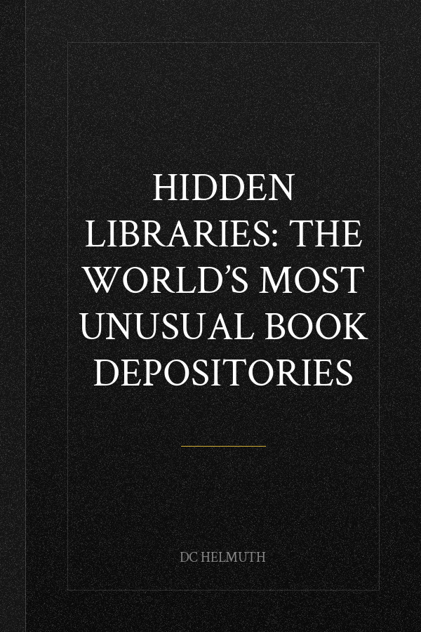 Hidden Libraries: The World’s Most Unusual Book Depositories
