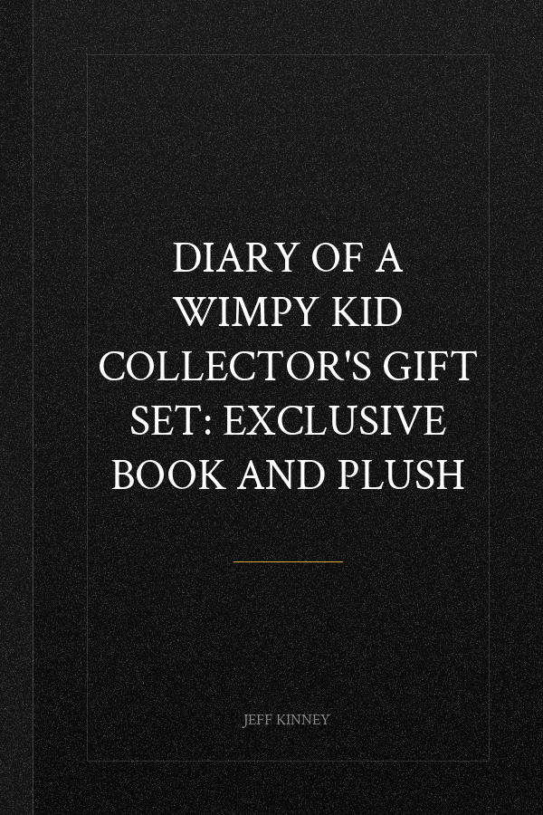 Diary of a Wimpy Kid Collector's Gift Set: Exclusive Book and Plush
