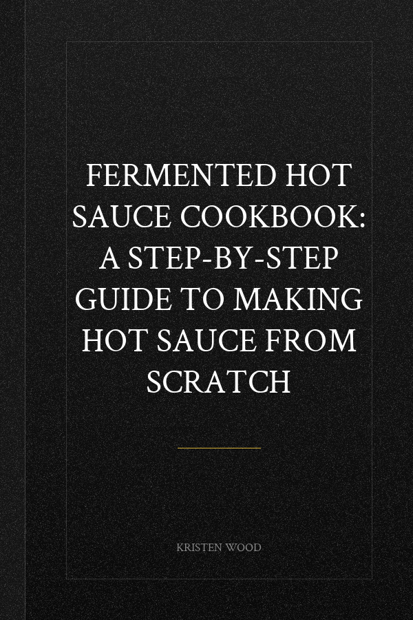 Fermented Hot Sauce Cookbook: A Step-by-Step Guide to Making Hot Sauce From Scratch