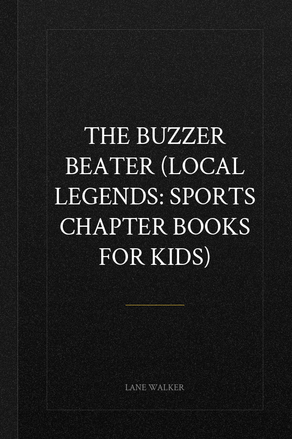 The Buzzer Beater (Local Legends: Sports Chapter Books For Kids)