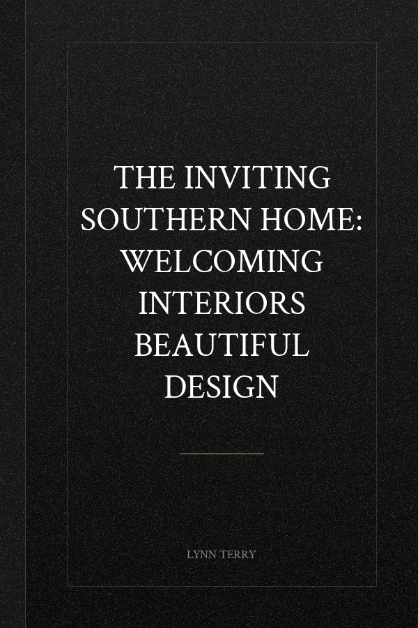 The Inviting Southern Home: Welcoming Interiors Beautiful Design