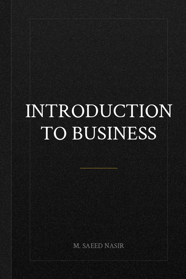 Introduction To Business
