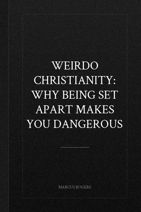Weirdo Christianity: Why Being Set Apart Makes You Dangerous