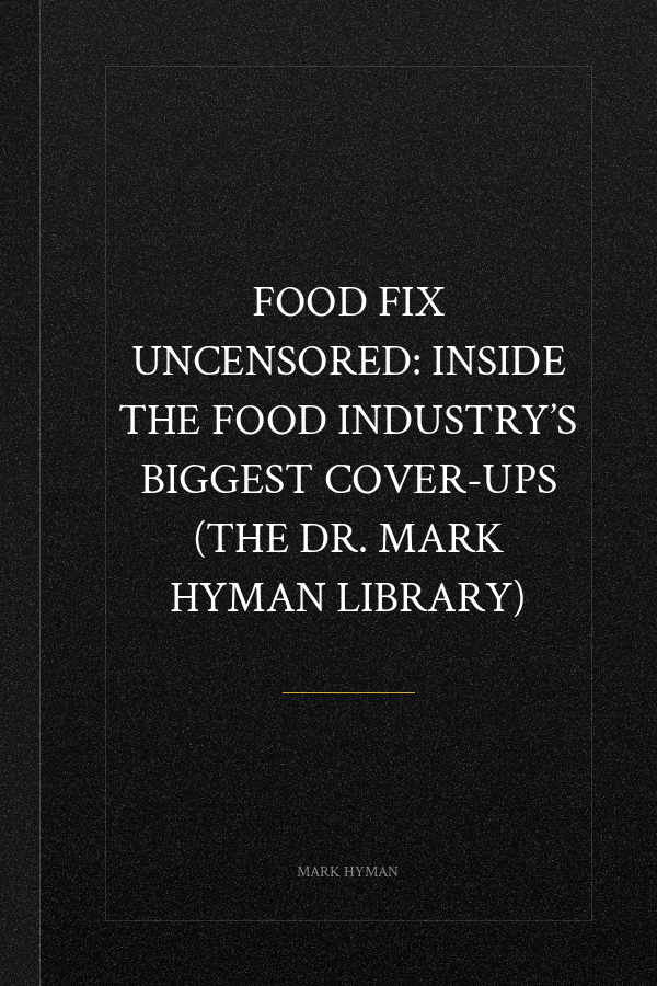 Food Fix Uncensored: Inside the Food Industry’s Biggest Cover-Ups (The Dr. Mark Hyman Library)