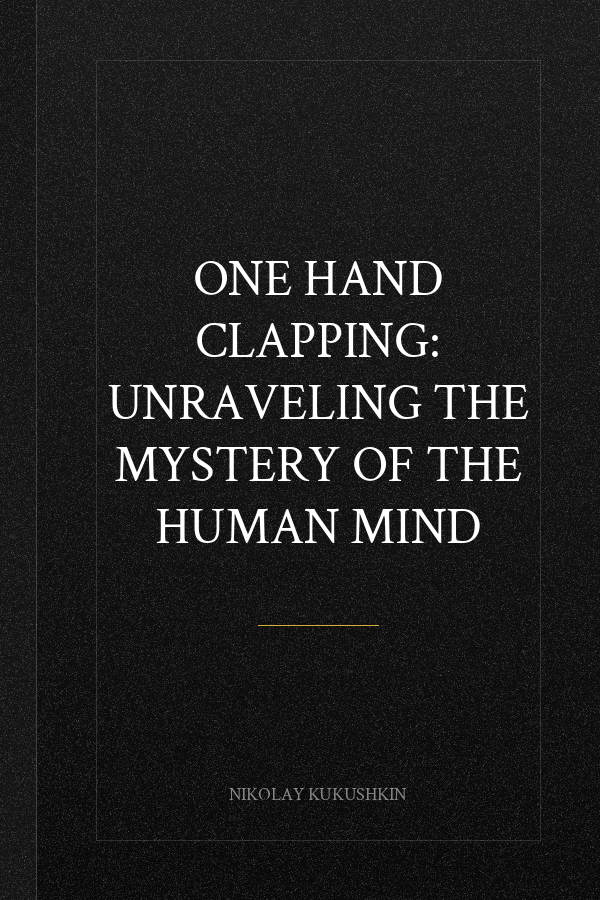 One Hand Clapping: Unraveling the Mystery of the Human Mind