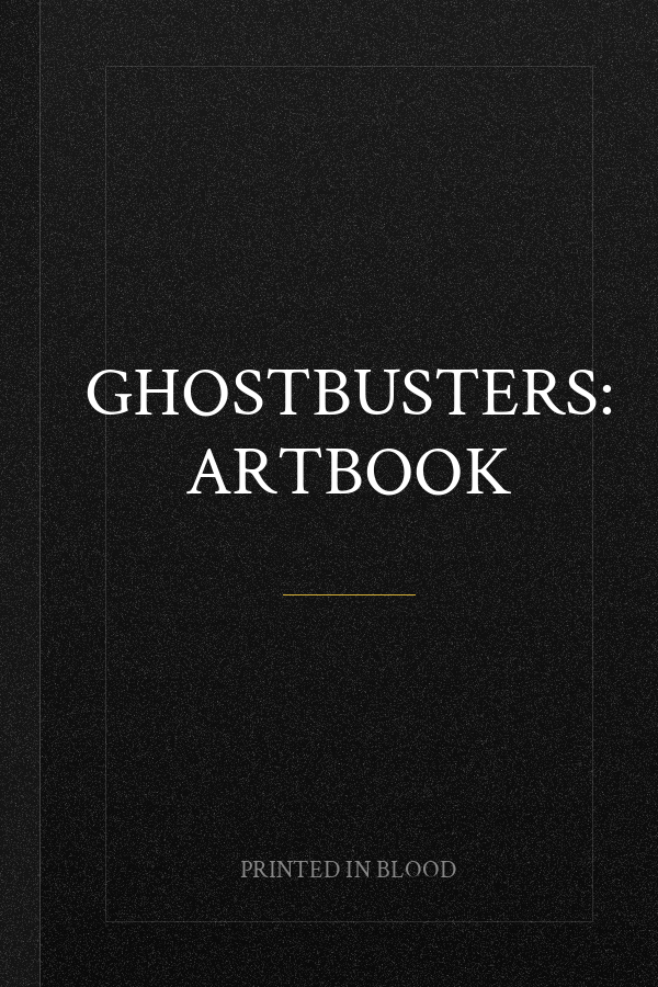 Ghostbusters: Artbook