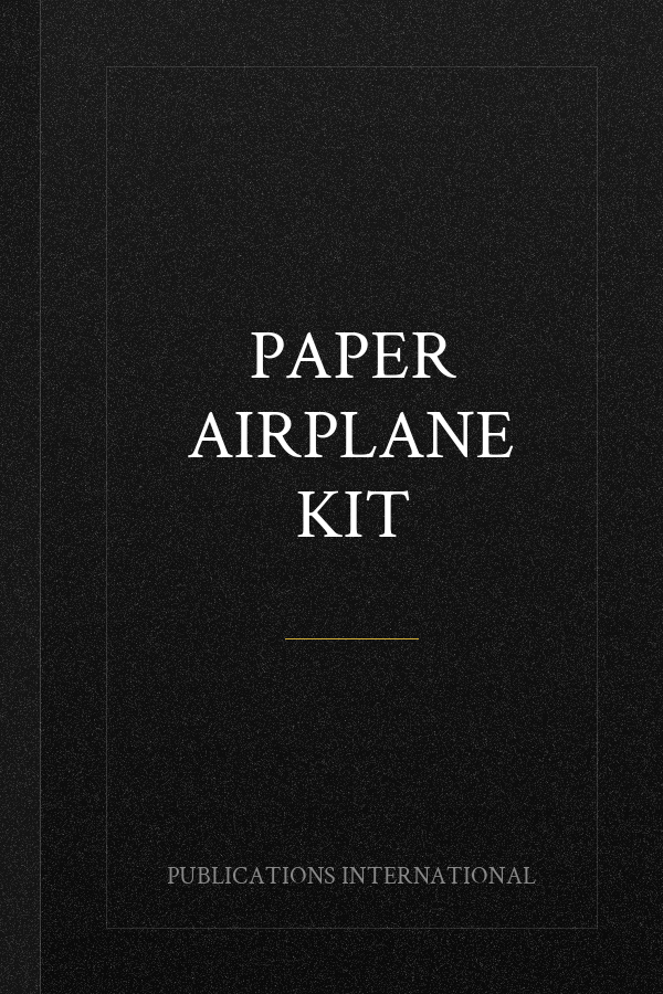 Paper Airplane Kit