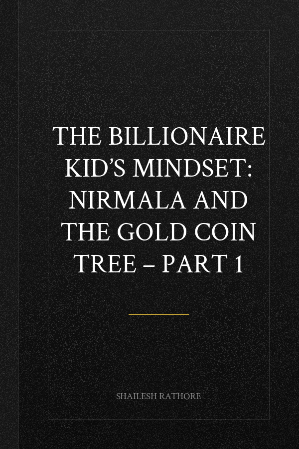 The Billionaire Kid’s Mindset: Nirmala and the Gold Coin Tree – Part 1
