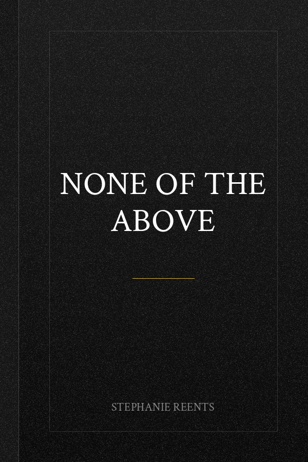 None of the Above