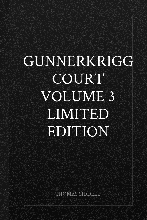 Gunnerkrigg Court Volume 3 Limited Edition